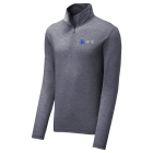 Sport-Tek PosiCharge Tri-Blend Wicking 1/4-Zip Pullover.