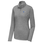 Sport-Tek ® Ladies PosiCharge ® Tri-Blend Wicking 1/4-Zip Pullover