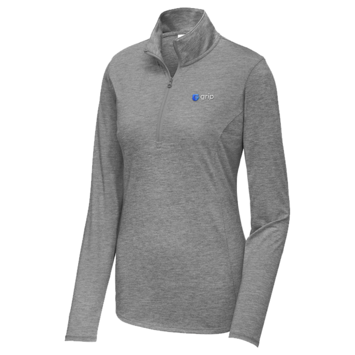 Sport-Tek ® Ladies PosiCharge ® Tri-Blend Wicking 1/4-Zip Pullover